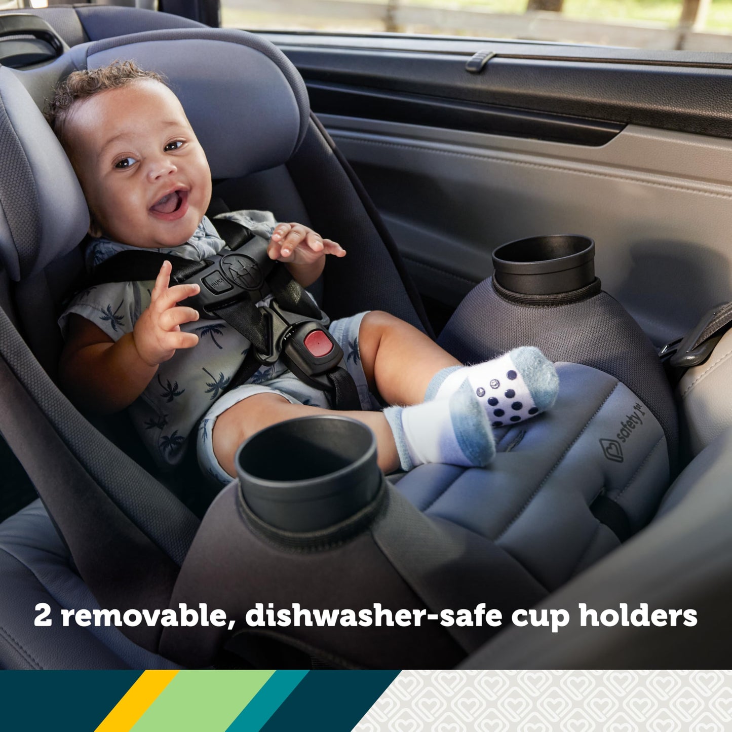 SAFETY 1ST Ellaris 3-in-1 Convertible Car Seat, Slim Fit