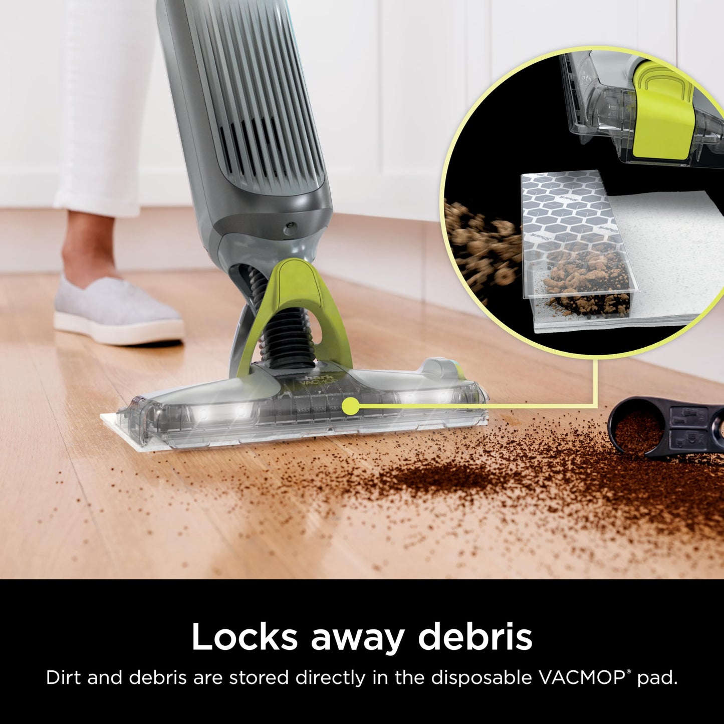 SHARK VACMOP Cordless Hard Floor Cleaner & Mop