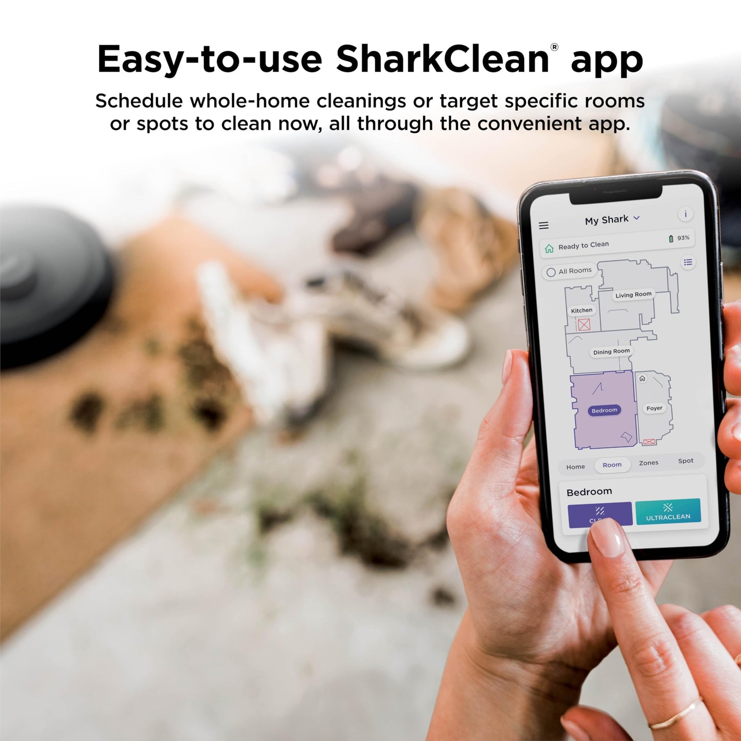 SHARK AV2501S AI Ultra Robot Vacuum - HEPA, Self-Empty, WiFi