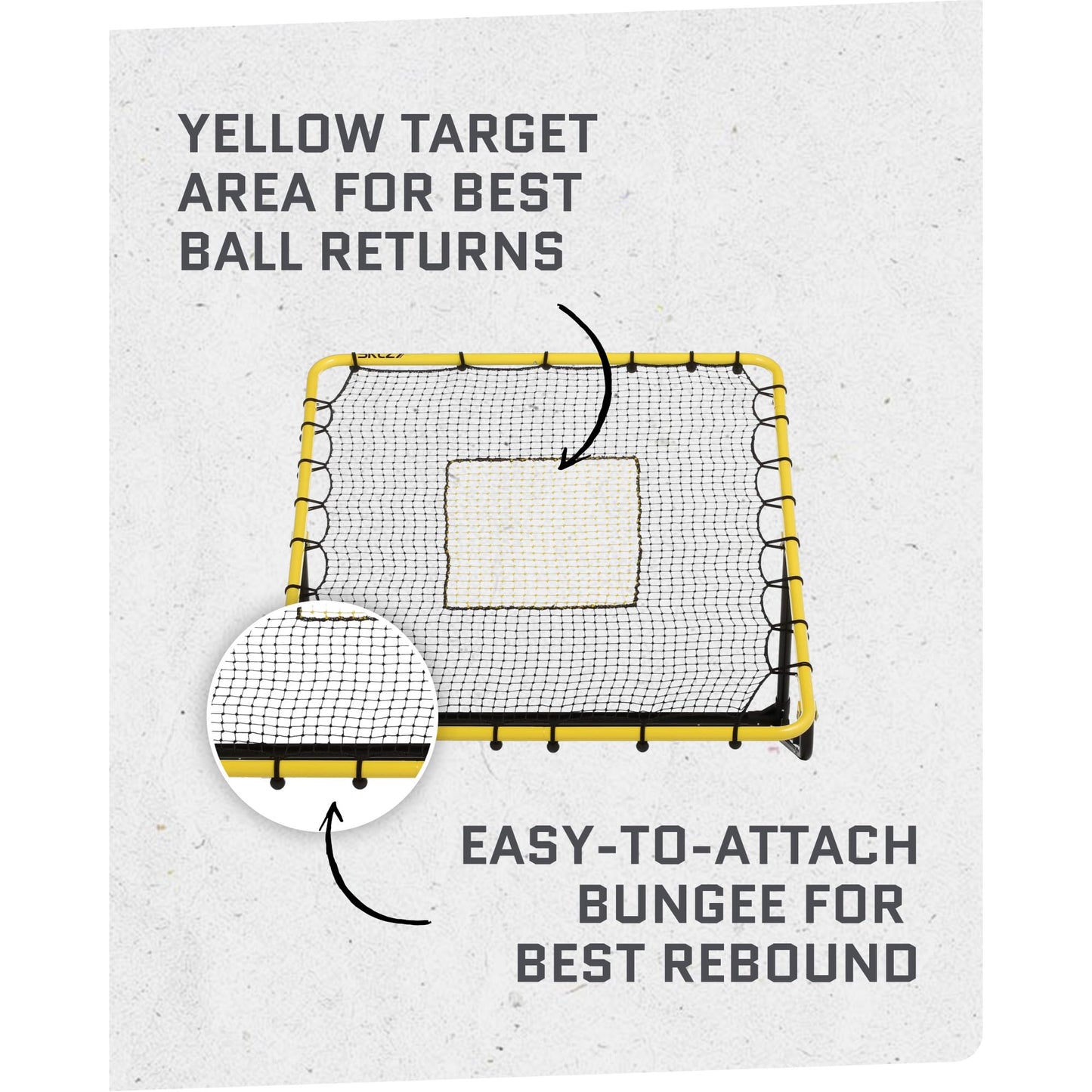 SKLZ Fielding Trainer Rebounder Net for Baseball & Softball