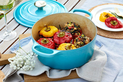 Le Creuset Enameled Cast Iron Signature Cookware Set, 5 pc, Caribbean