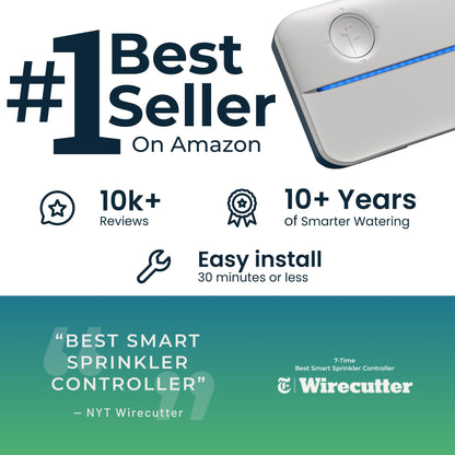 RACHIO WiFi Smart Sprinkler Controller - 16-Zone Remote Control