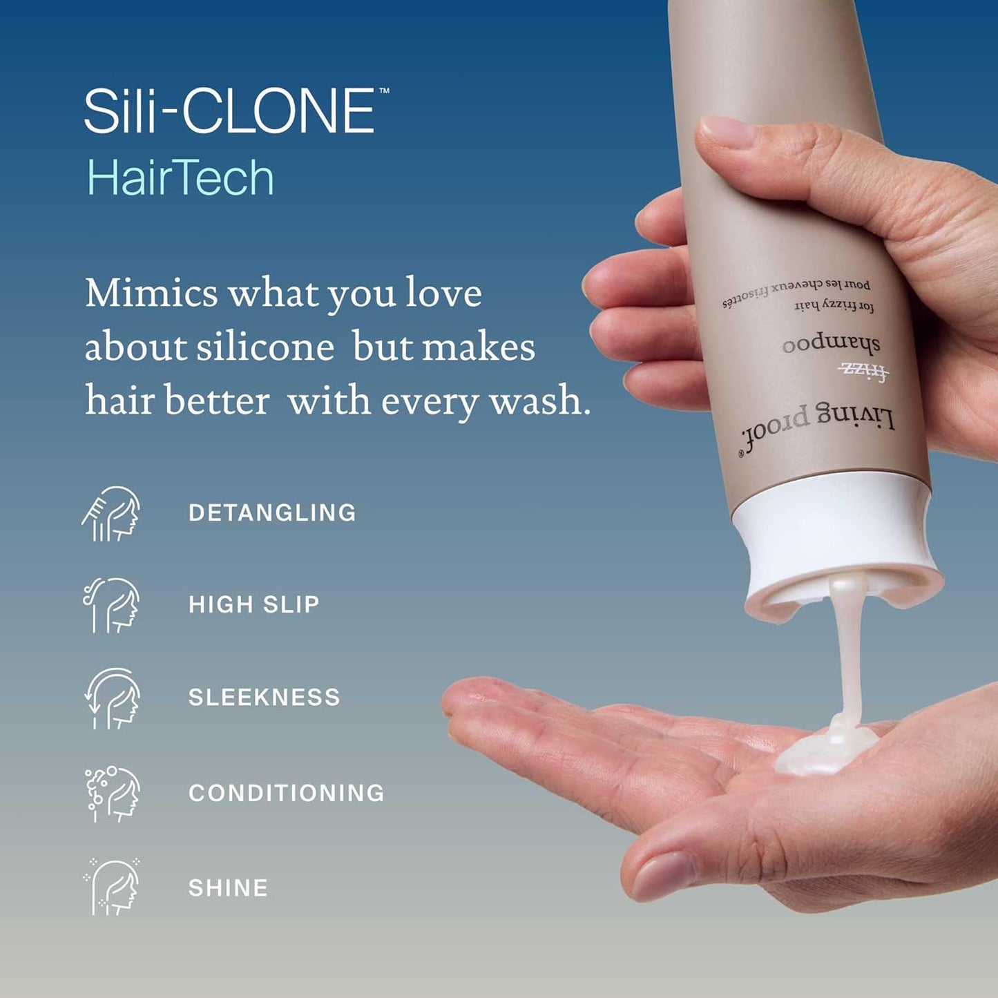 Living Proof No Frizz Shampoo – Controls Frizz, Smoothes, Softens, Protects from Humidity, Gentle for All Hair Types