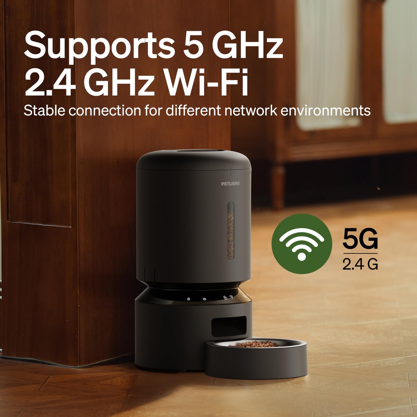 PETLIBRO Automatic Cat Feeder with 5G WiFi and Timer