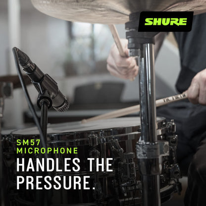 SHURE SM57 Dynamic Microphone - Wired Cardioid XLR Mic