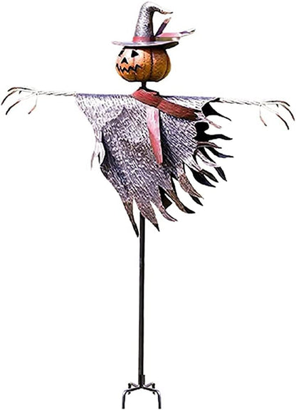 Halloween scarecrow jack lantern