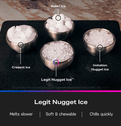 PROFILE GE Opal 2.0 Nugget Ice Maker with Side Tank