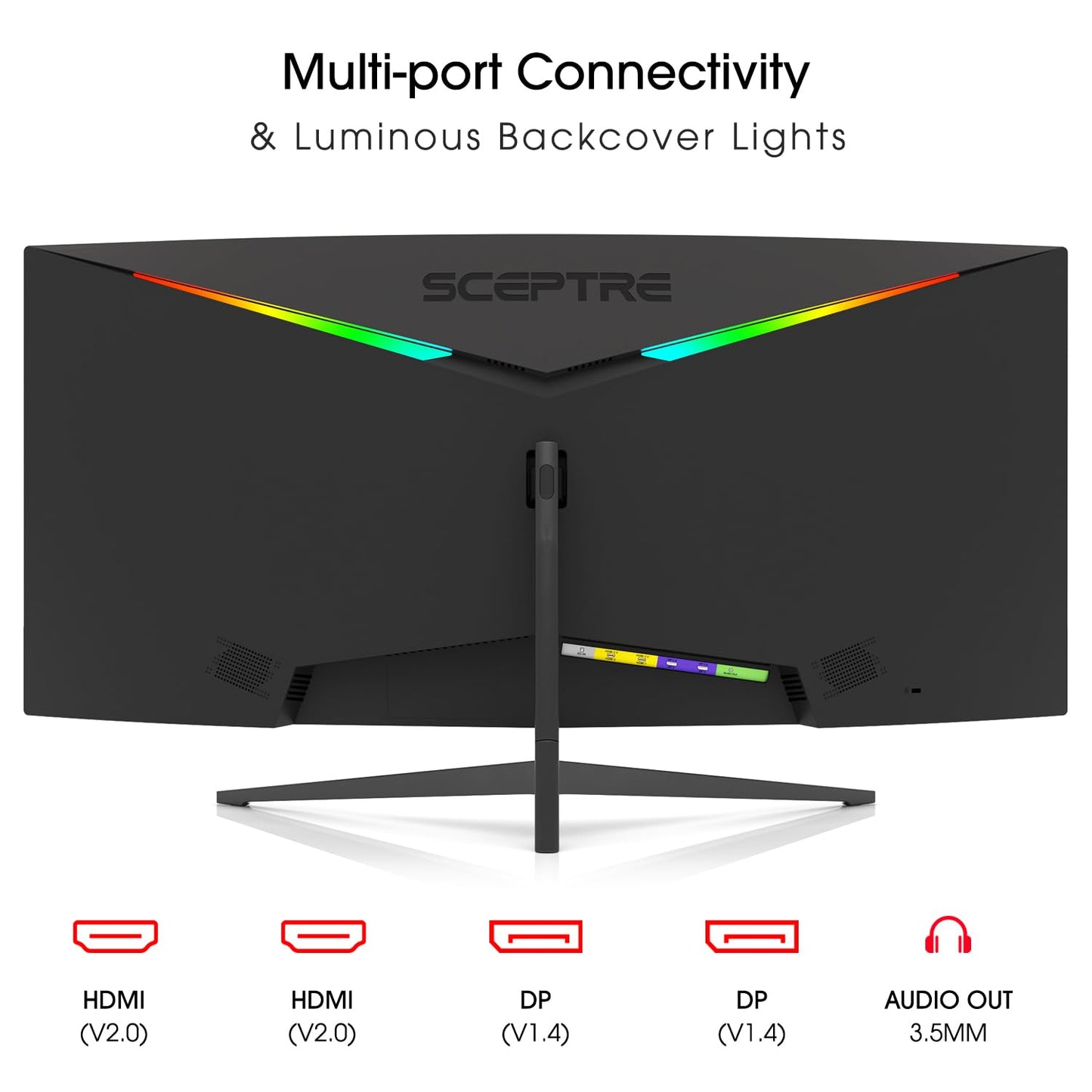 SCEPTRE 34-Inch Curved Ultrawide WQHD Monitor, 180Hz