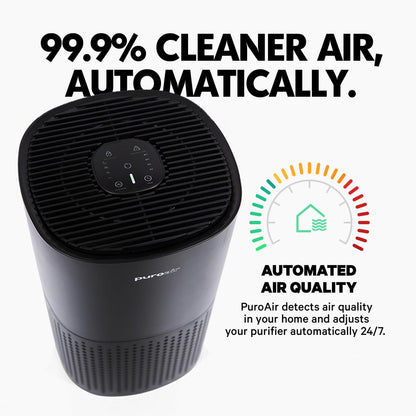 PUROAIR 240 HEPA Air Purifier for Large Rooms - 1,000 Sq Ft