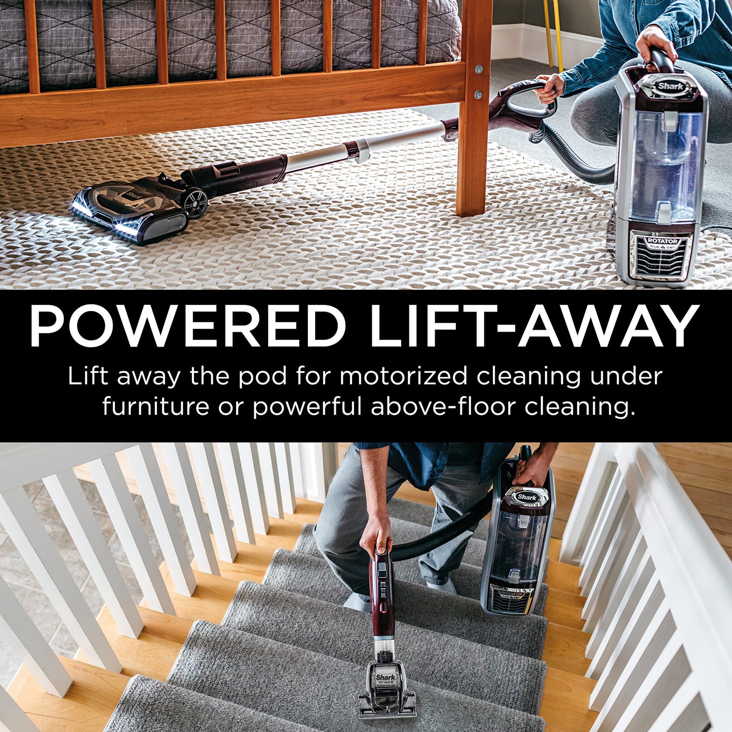 SHARK NV752 Rotator Upright Vacuum with HEPA Filter