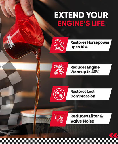 PROLUBE Oil Treatment - Engine Oil Additive for Gas & Diesel