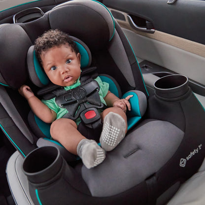 SAFETY 1ST Grow and Go Slim Convertible Car Seat, Black Phantom