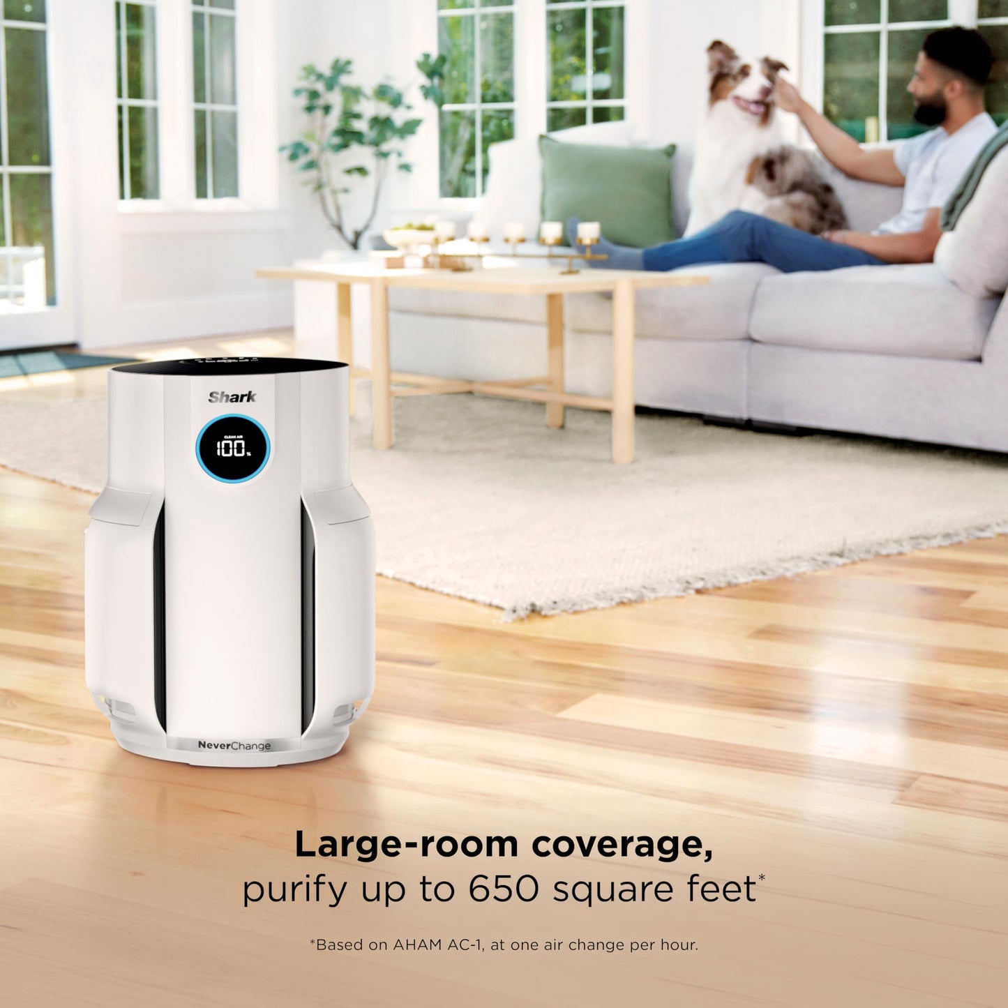 SHARK NeverChange Air Purifier for Large Rooms & Bedrooms