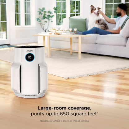 SHARK NeverChange Air Purifier for Large Rooms & Bedrooms