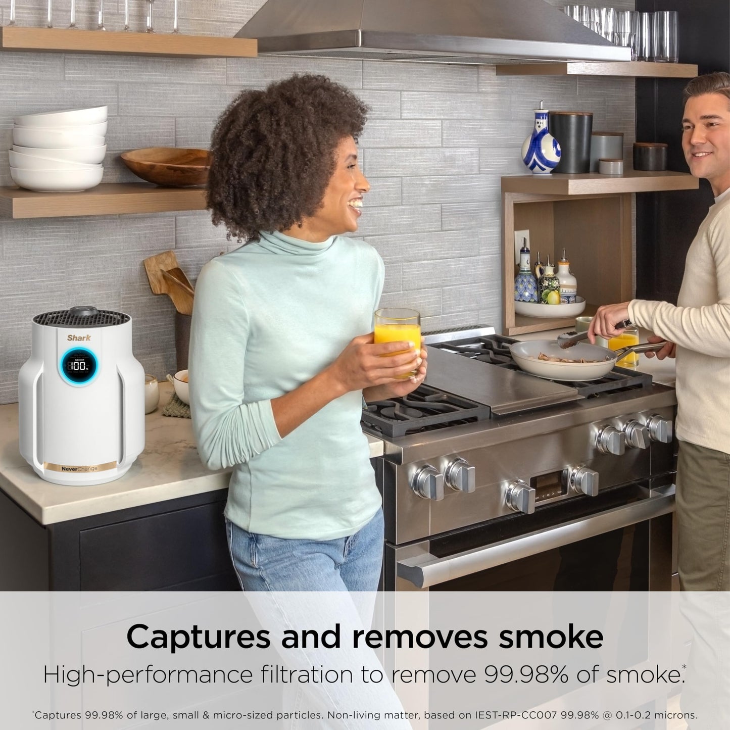 SHARK NeverChange Compact Pro Air Purifier for Home