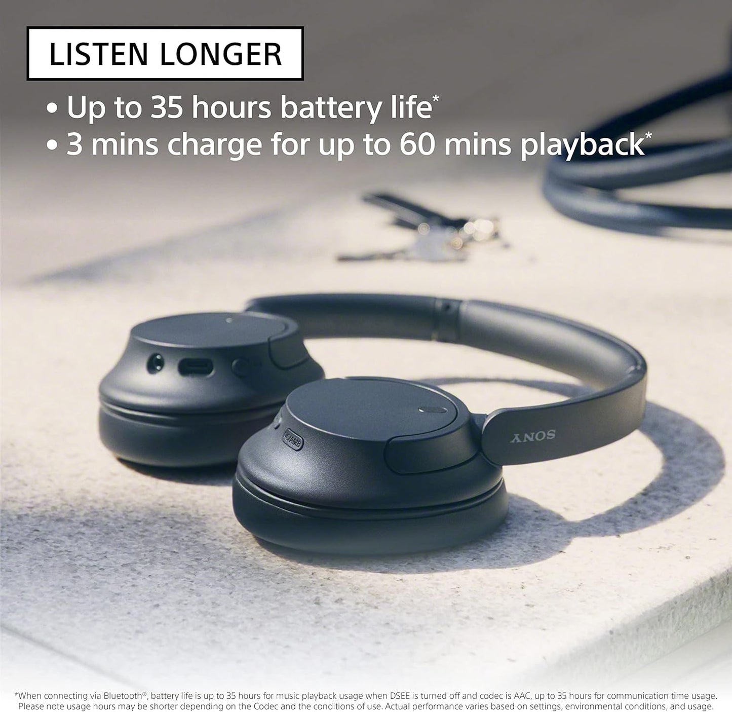 Sony WH-CH720N Noise Canceling Wireless Headphones Bluetooth Over The Ear Headset with Microphone, Pink