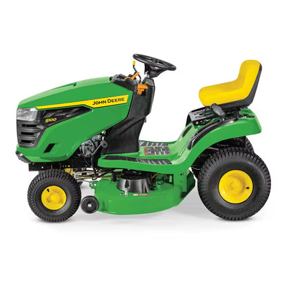 John Deere S100 42 in Riding Lawn Mower – 17.5 HP Gas Hydrostatic Drive