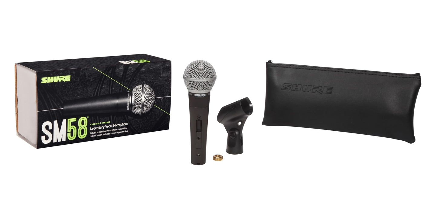 SHURE SM58S Dynamic Vocal Microphone with Switch & Filter