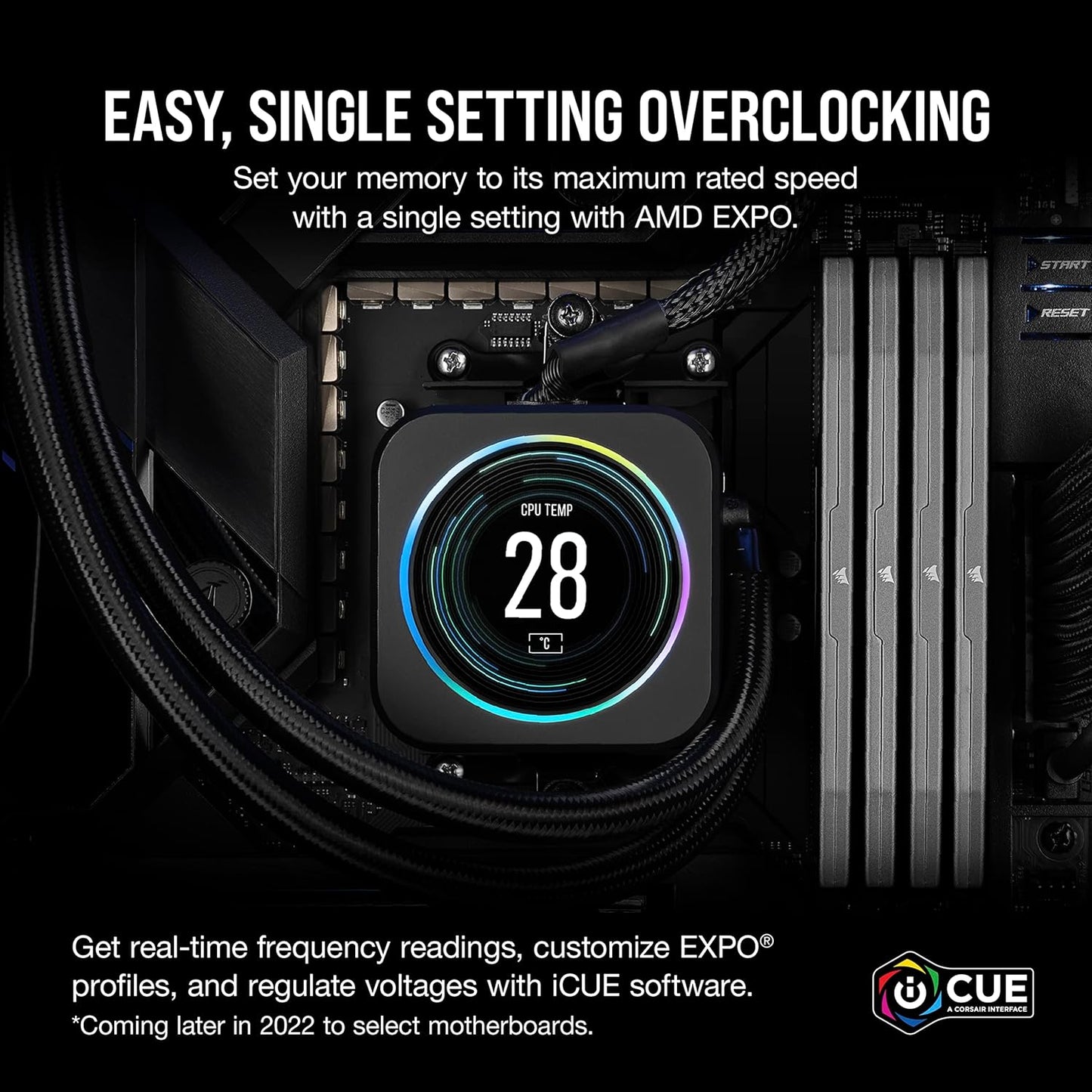 CORSAIR Vengeance DDR5 RAM 32GB (2x16GB) Up to 6000MHz CL36-44-44-96 1.35V AMD EXPO Intel XMP 3.0 Computer Memory – Grey (CMK32GX5M2E6000Z36)
