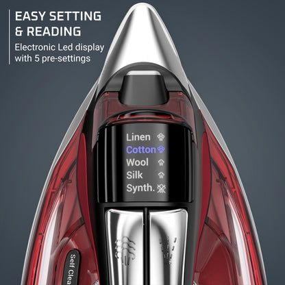ROWENTA Focus Excellence Stainless Steel Soleplate Steam Iron