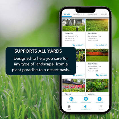 RACHIO WiFi Smart Sprinkler Controller - 16-Zone Remote Control