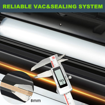 POTANE Precision Vacuum Machine - Pro Food Sealer with Cutter