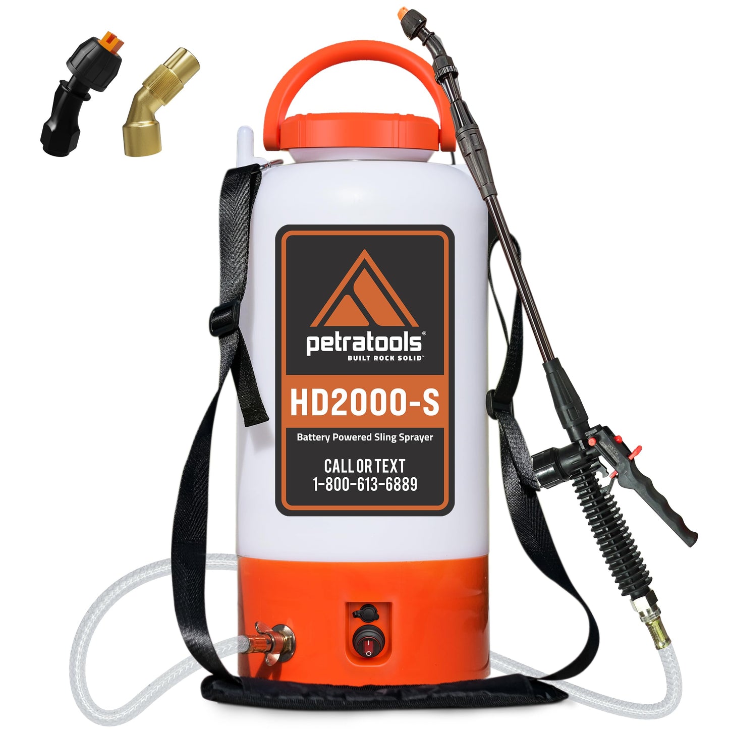 PETRA Battery Powered Sprayer 2 Gallon - HD2000-S