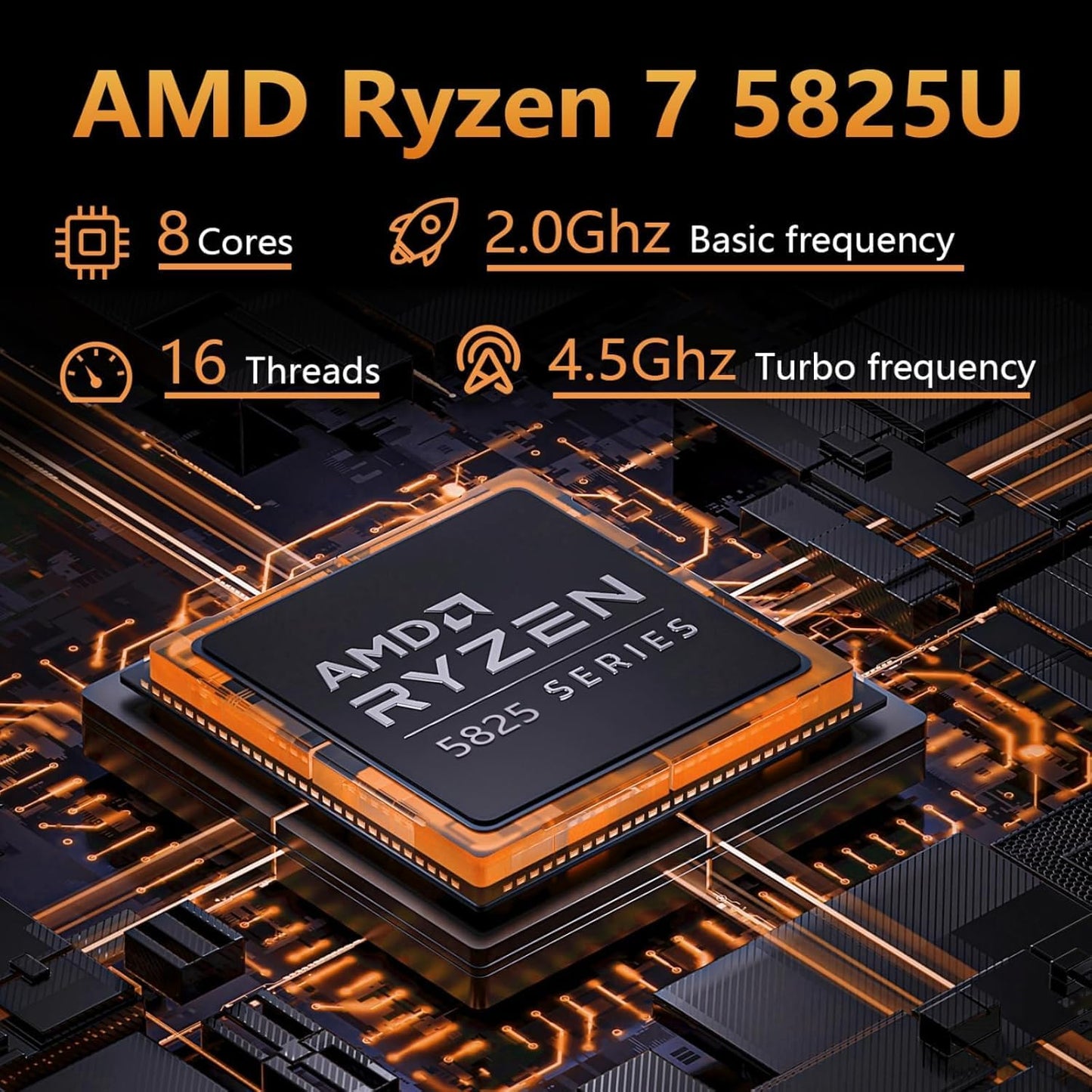 HP Laptop for 2025-2026 Home Student Business, Lifetime MS Office, AI Computer, 15.6” FHD, AMD Ryzen 7, 16GB RAM, 1TB Storage (512GB SSD+500GB Ext), Wi-Fi 6, Privacy Cam, MarxsolAccessory, Win 11 Pro