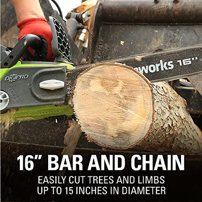 40V 16" Brushless Cordless Chain Saw