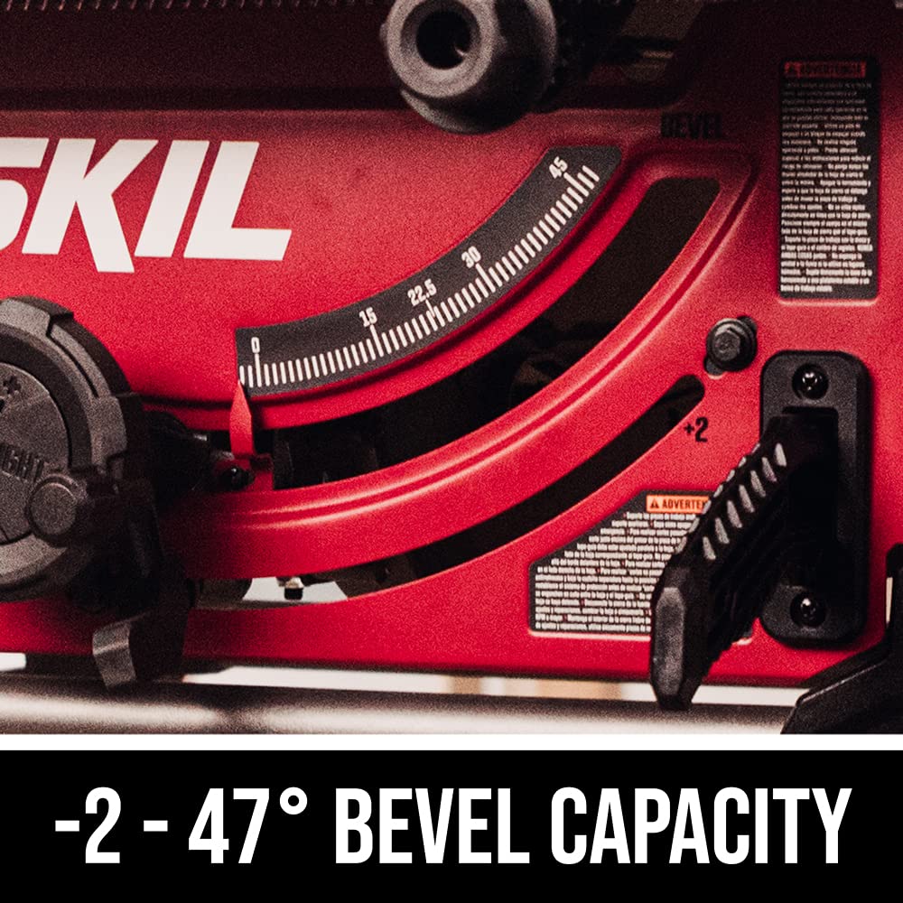 SKIL 15 Amp 10" Portable Jobsite Table Saw with Stand