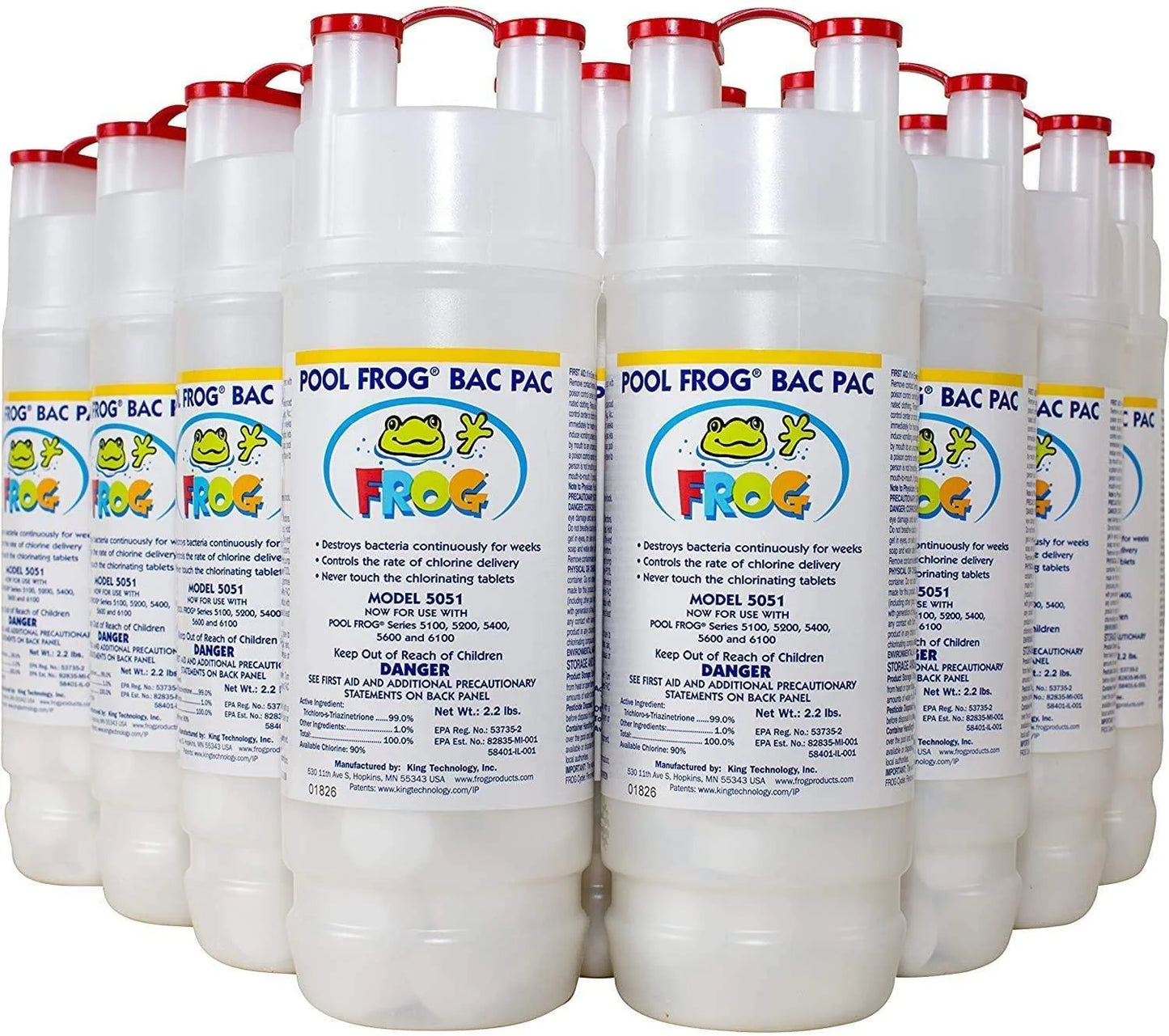 King Technology Pool Frog Bac Pac- 12 Pack