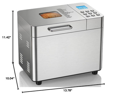 OSIPOTO 2LB Automatic Bread Maker Machine with Timer