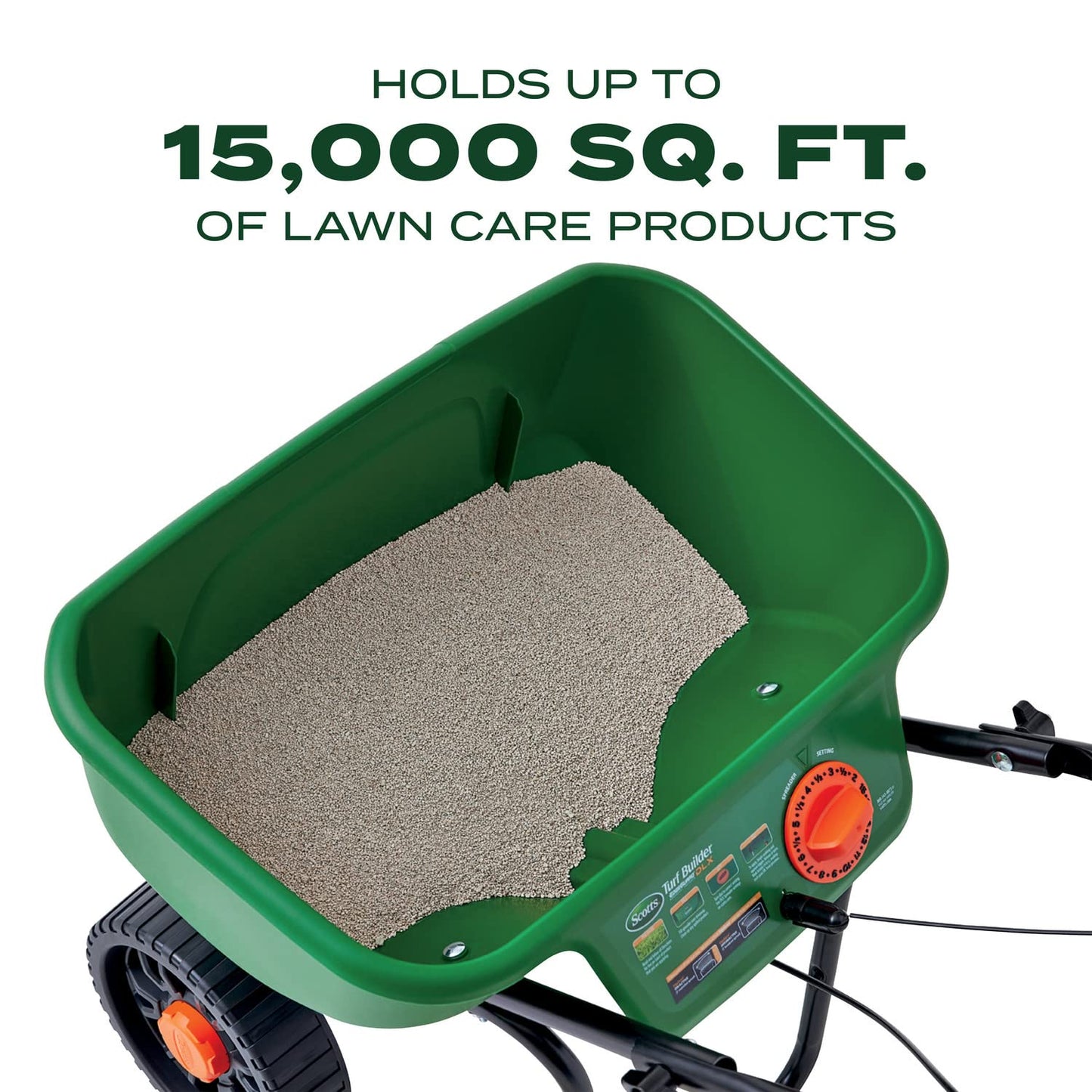 SCOTTS Turf Builder EdgeGuard DLX Spreader System