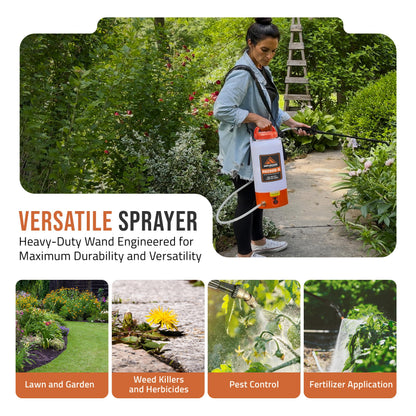 PETRA Battery Powered Sprayer 2 Gallon - HD2000-S