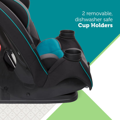 SAFETY 1ST Grow and Go Slim Convertible Car Seat, Black Phantom