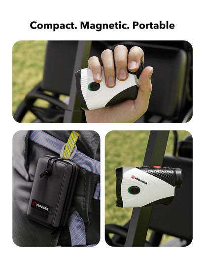 REDTIGER GolfVue Series 1 Rangefinder - 1200 Yards, Slope Switch
