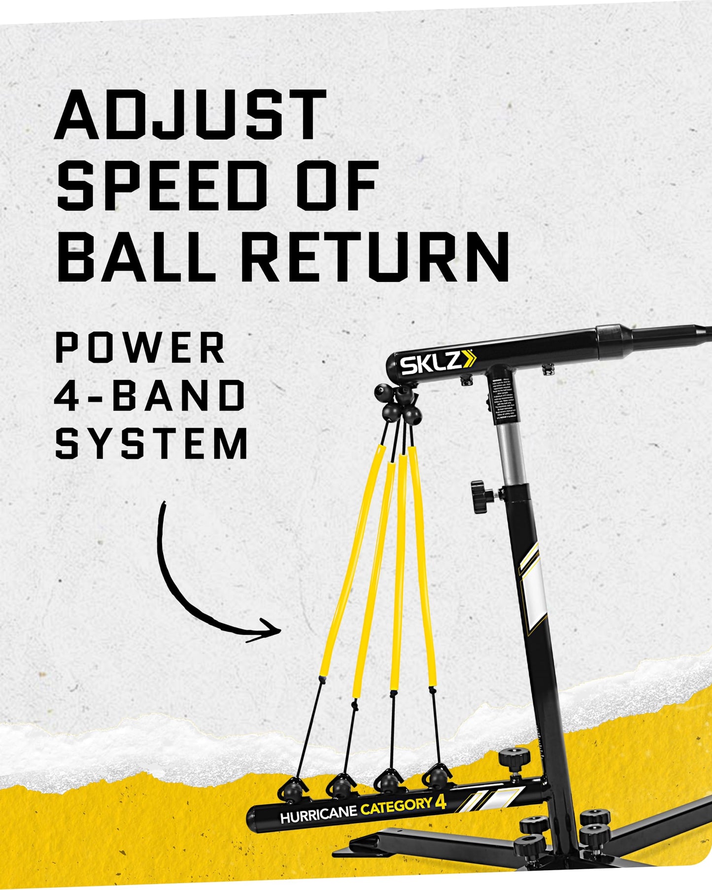 SKLZ Hurricane Baseball Swing Trainer - Adjustable Height