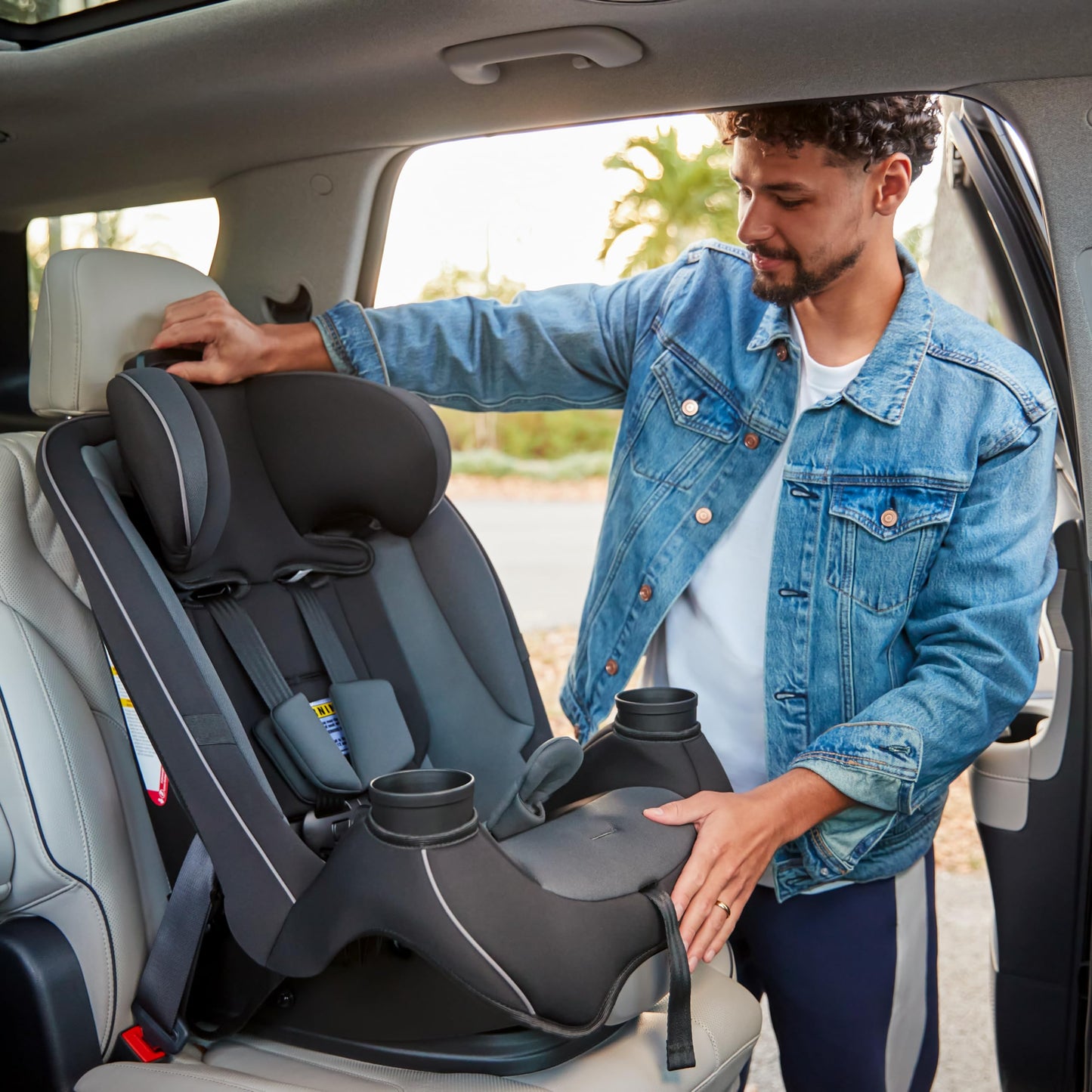 SAFETY 1ST Grow and Go All-in-One Slim Car Seat - Alaskan Blue