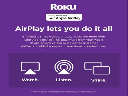 Roku onn Smart Soundbar with Built-in 4K Streaming Media Player