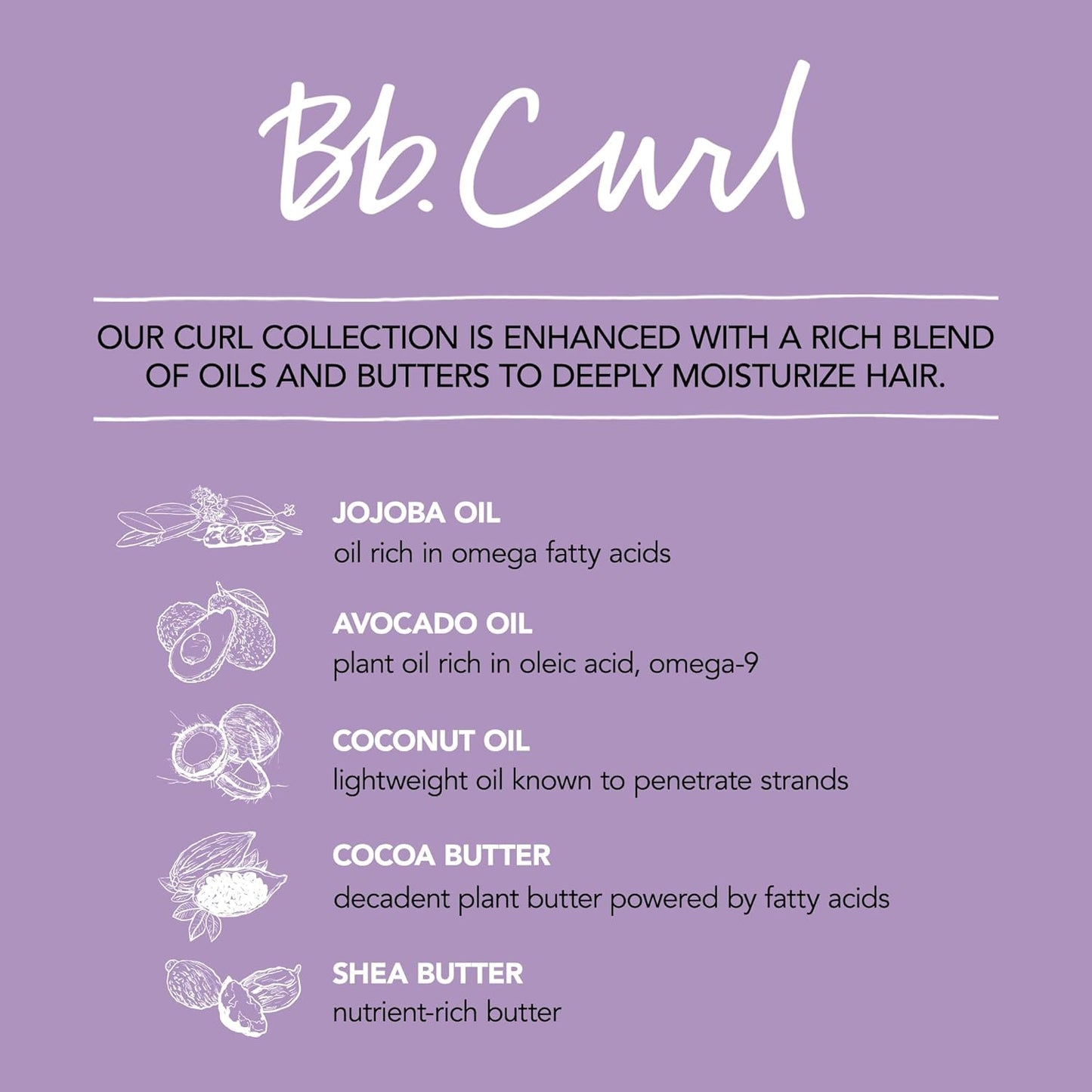 Bumble and bumble. Curl Defining Styling Cream | Moisture and Definition | Fine to Medium Curly, Wavy Hair | Anti Frizz | Hold and Shine | With Jojoba Avocado + Coconut Oils