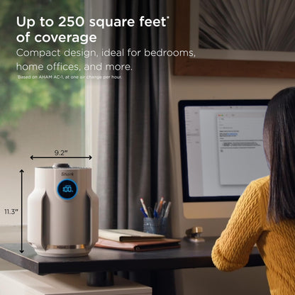 SHARK NeverChange Compact Pro Air Purifier for Home