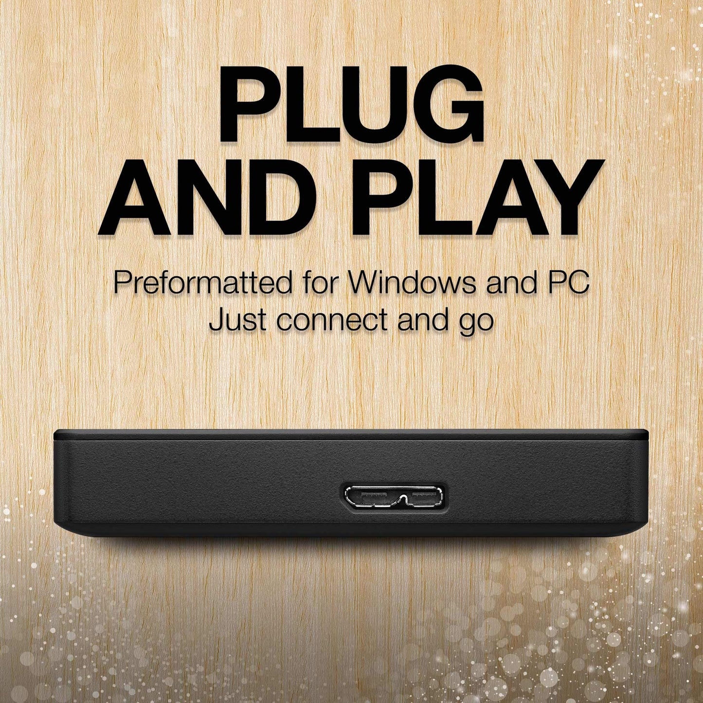 SEAGATE Portable 2TB External Hard Drive - USB 3.0 HDD