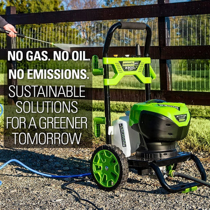 Greenworks 2300-PSI 14 Amp 2.3-GPM Brushless Pressure Washer GPW2300 5118002VT