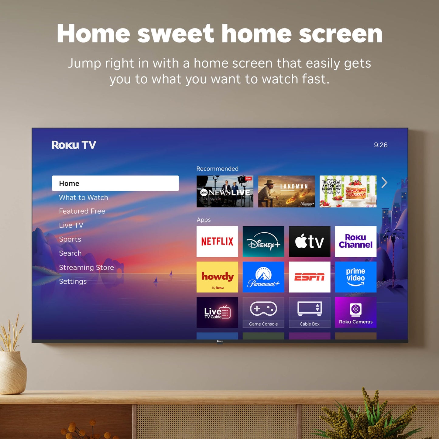 ROKU 50-Inch 4K HDR Smart LED TV with Wi-Fi Streaming