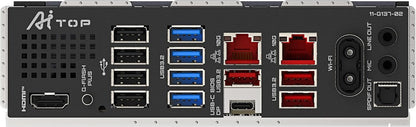 GIGABYTE B850 AI TOP AMD AM5 ATX Motherboard, Support AMD Ryzen 9000/8000/7000 Series, DDR5, 16+2+2 Power Phase, 3X M.2, PCIe 5.0, USB-C, WIFI7, 10GbE, EZ-Latch, 5-Year Warranty