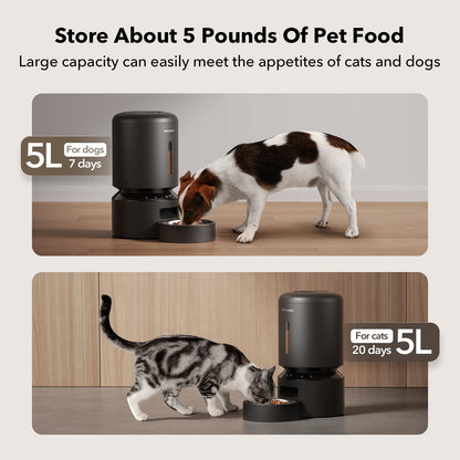 PETLIBRO Automatic Cat Feeder with 5G WiFi and Timer