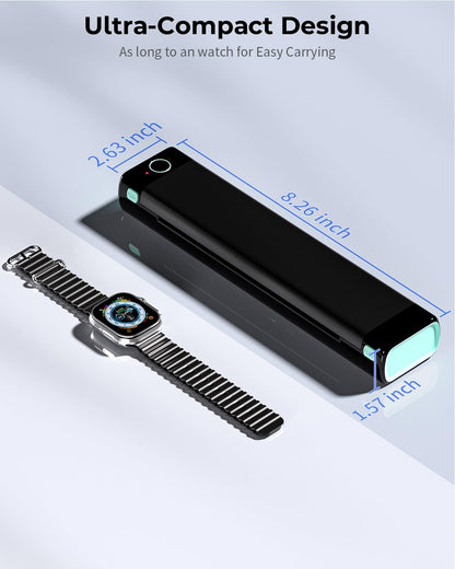 PHOMEMO Portable Wireless Bluetooth Thermal Printer for Travel