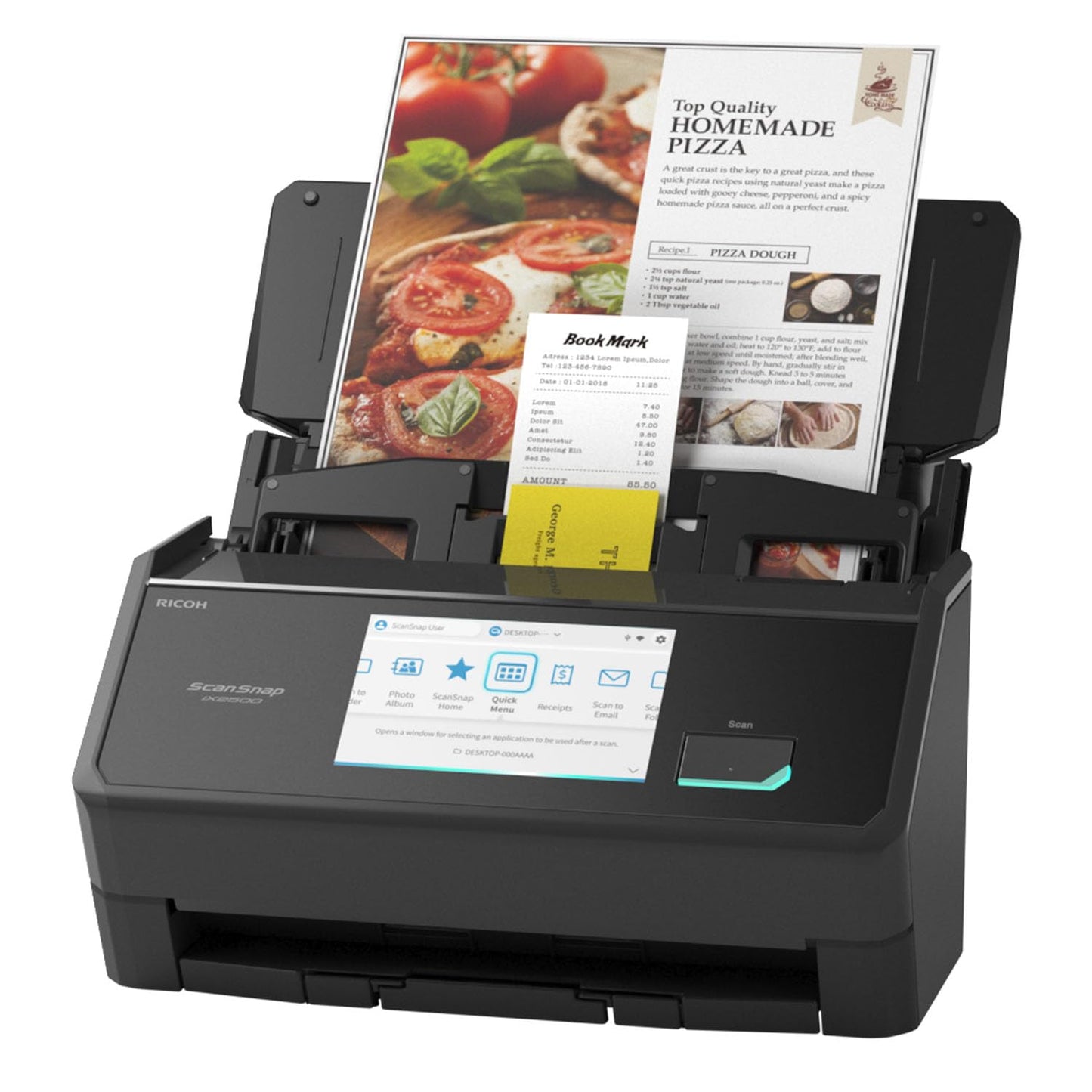 SCANSNAP iX2500 High-Speed Wireless Document & Photo Scanner