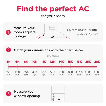 10000 BTU Energy Star Window Air Conditioner with Remote