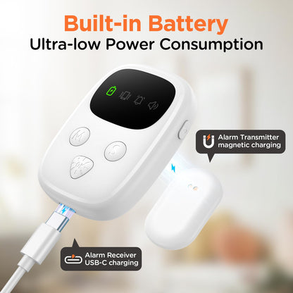 OVEVVE 2026 Wireless Bedwetting Alarm for Kids - Compact